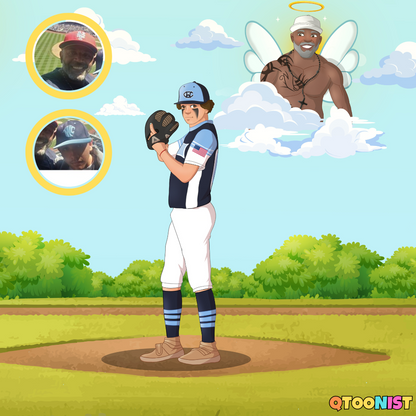 Custom Family Cartoon Portrait - Digital Art Commission